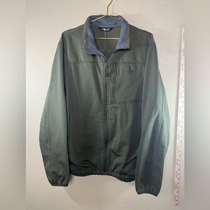 Men’s NorthFace full zip jacket Olive green